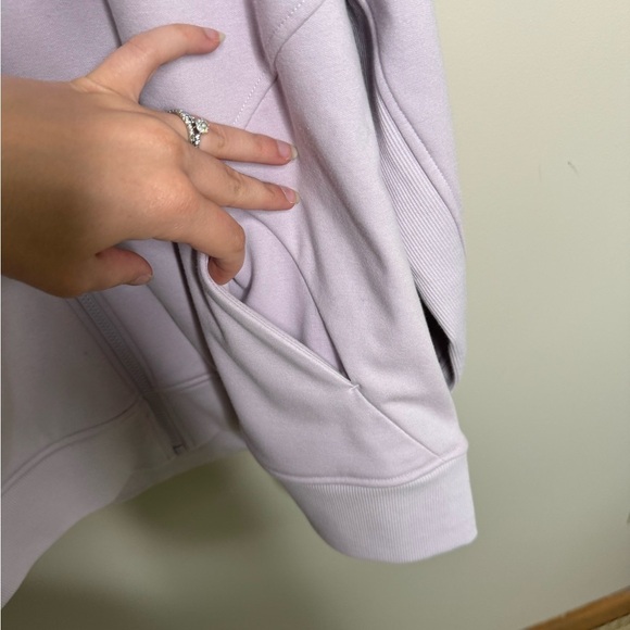 Athleta Lilac triumph Zip-Up Hoodie 1X - Picture 4 of 7